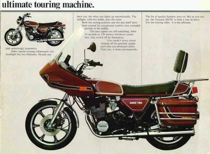 1977 Yamaha XS 750 Touring